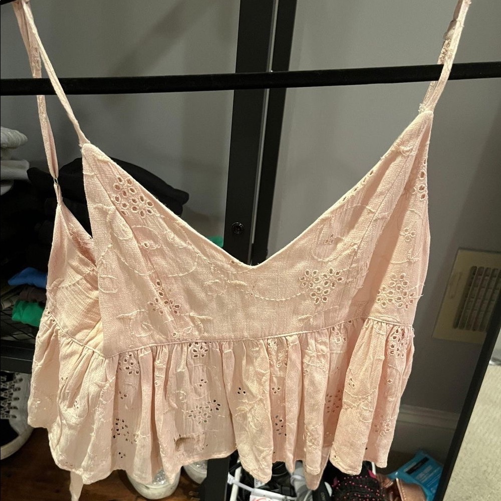 Island Gypsy Pink Floral Top